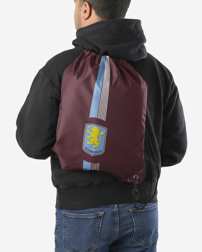 Aston Villa FC Ultra Action Drawstring Bag FOCO - FOCO.com | UK & IRE