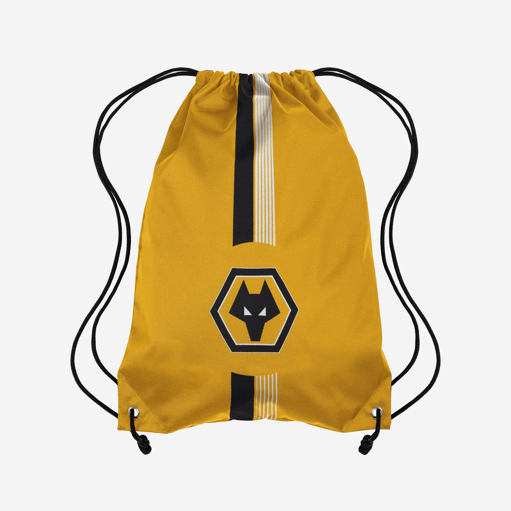 Wolverhampton Wanderers FC Ultra Action Drawstring Bag FOCO - FOCO.com | UK & IRE
