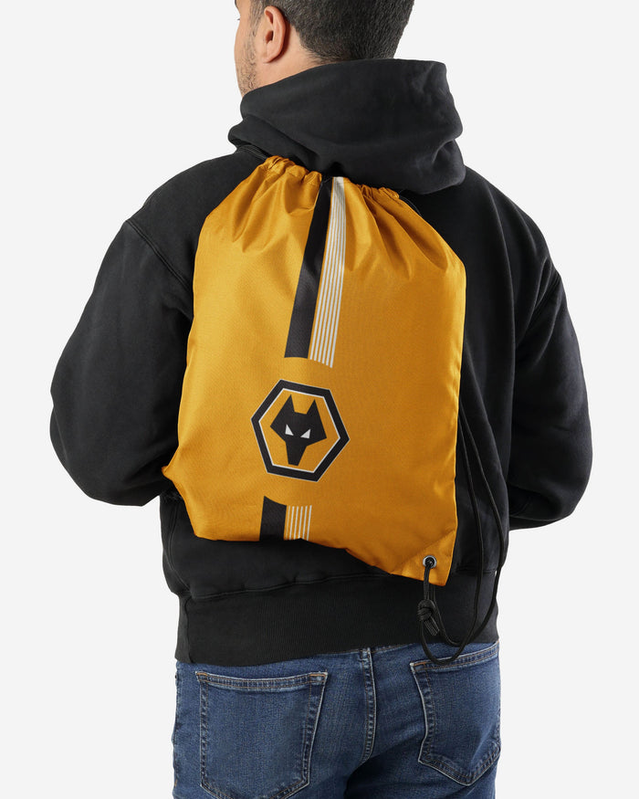 Wolverhampton Wanderers FC Ultra Action Drawstring Bag FOCO - FOCO.com | UK & IRE