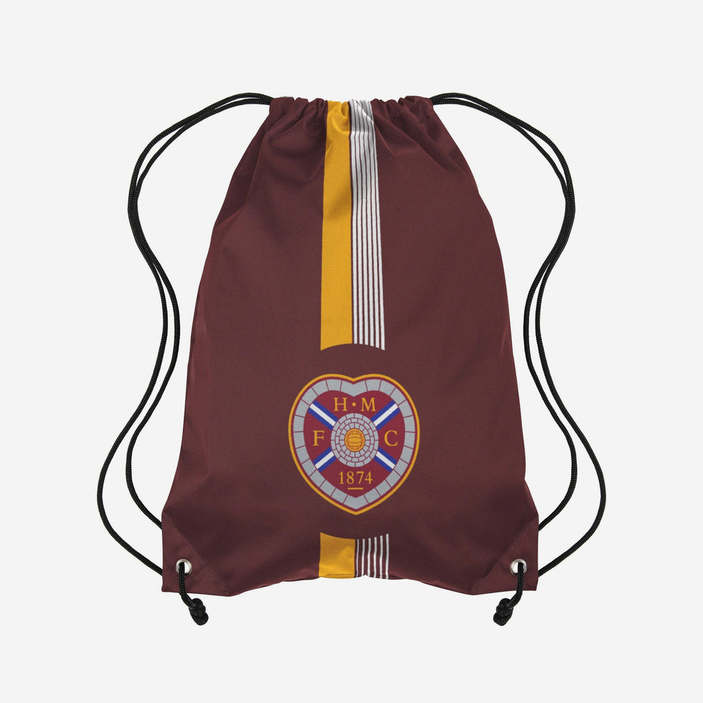 Heart of Midlothian FC Ultra Action Drawstring Bag FOCO - FOCO.com | UK & IRE