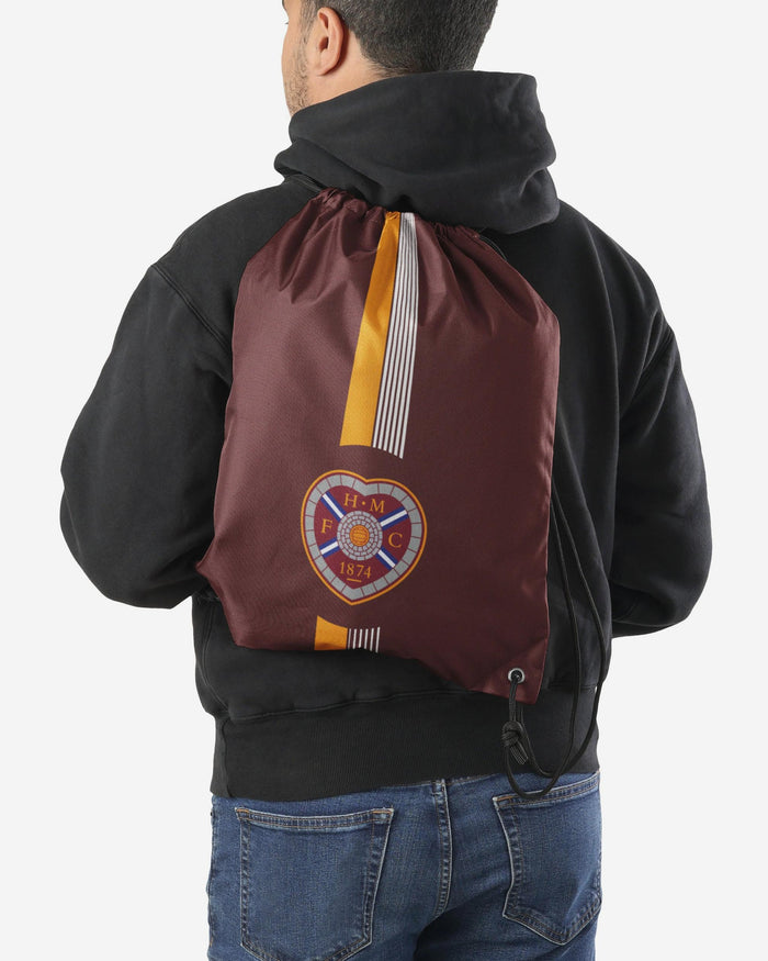 Heart of Midlothian FC Ultra Action Drawstring Bag FOCO - FOCO.com | UK & IRE