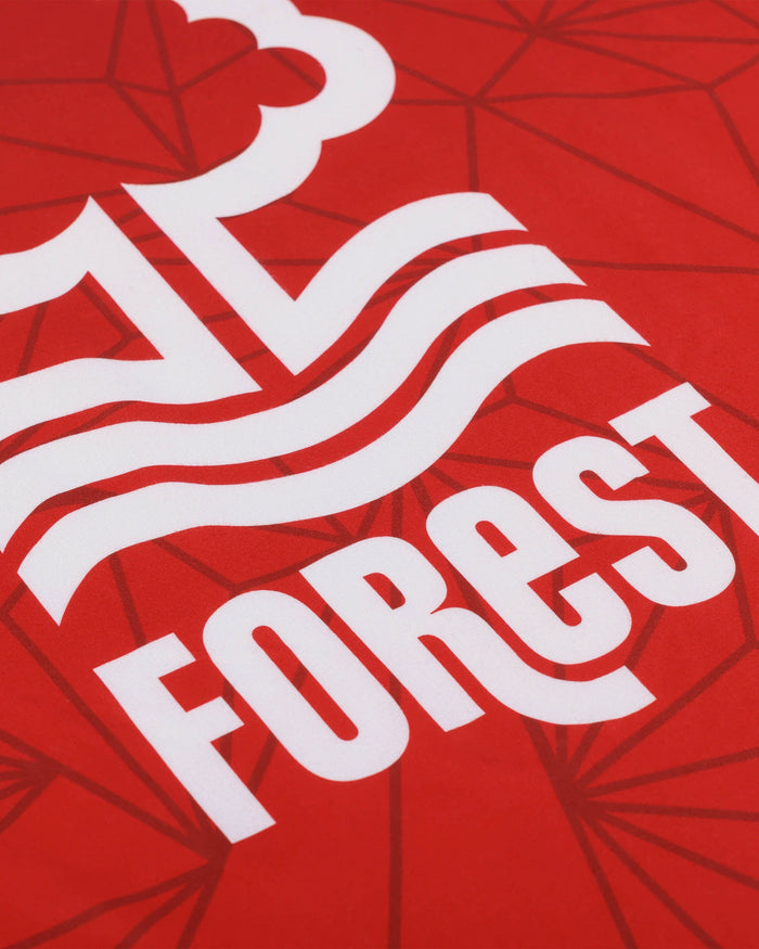 Nottingham Forest FC Slogan Sherpa Plush Throw Blanket FOCO - FOCO.com | UK & IRE