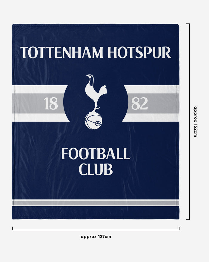 Tottenham Hotspur Established Sherpa Throw Blanket FOCO - FOCO.com | UK & IRE