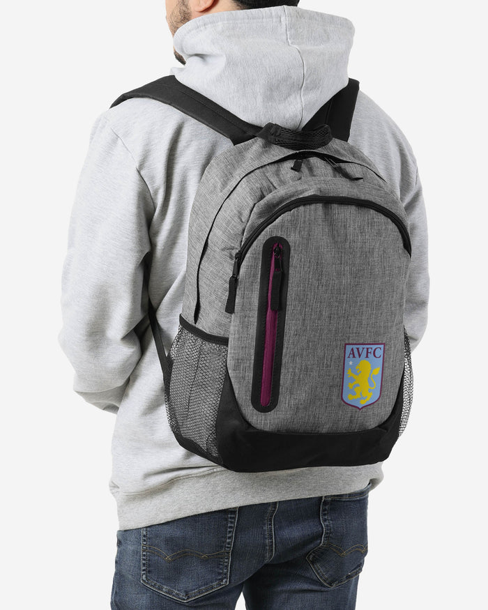 Aston Villa FC Original Grey Backpack FOCO - FOCO.com | UK & IRE