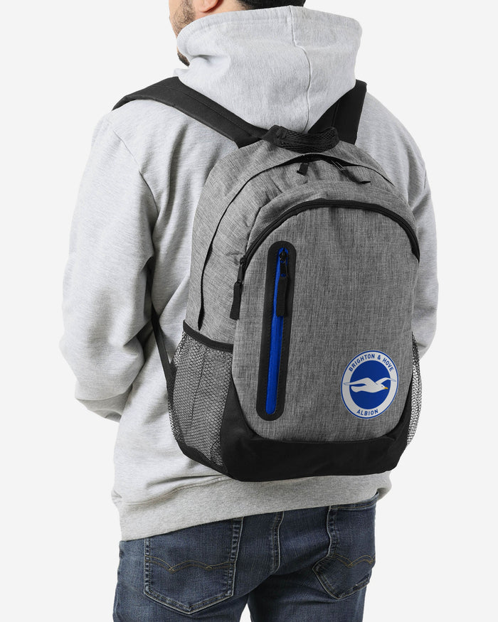 Brighton & Hove Albion FC Grey Backpack FOCO - FOCO.com | UK & IRE