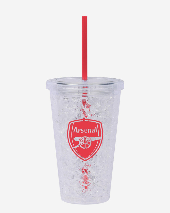 Arsenal FC 450 mL Freezer Tumbler With Straw FOCO - FOCO.com | UK & IRE