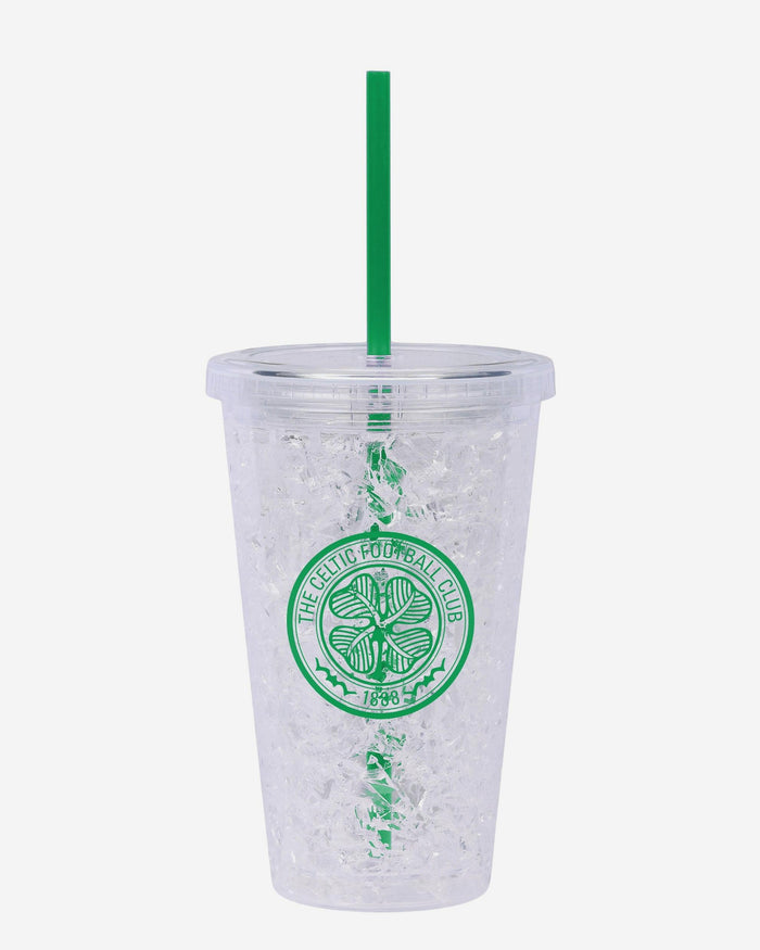 Celtic FC 450 mL Freezer Tumbler With Straw FOCO - FOCO.com | UK & IRE