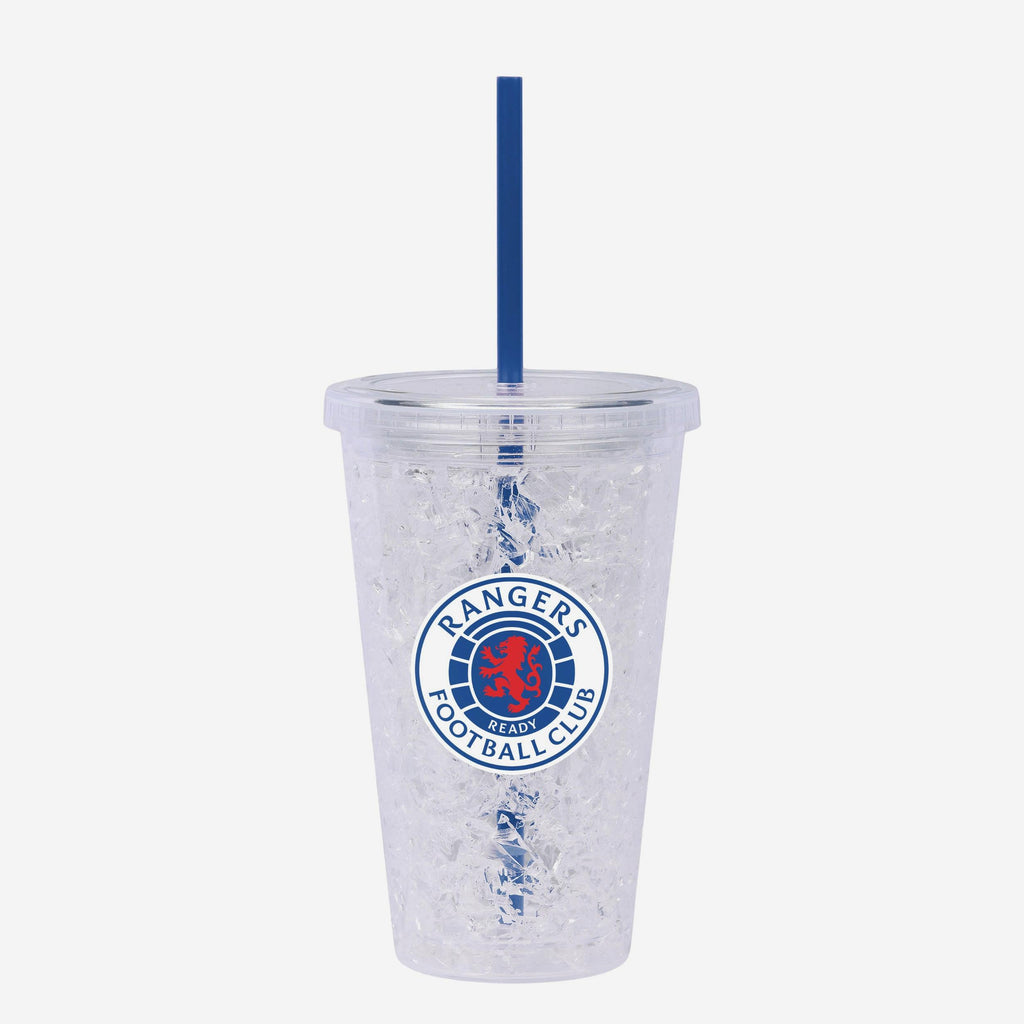 Rangers FC 450 mL Freezer Tumbler With Straw FOCO - FOCO.com | UK & IRE