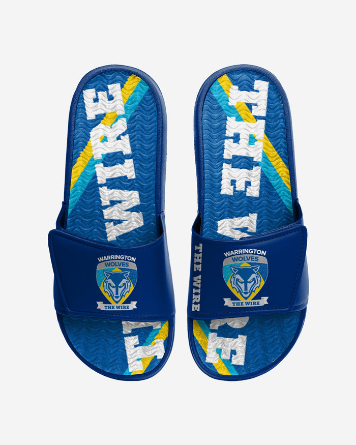 Warrington Wolves Gel Slide FOCO S - FOCO.com | UK & IRE