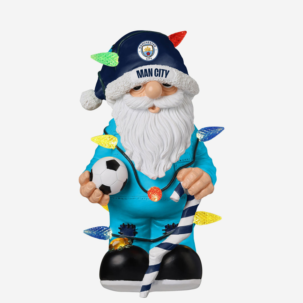 Manchester City FC Light Up Christmas Gnome FOCO - FOCO.com | UK & IRE