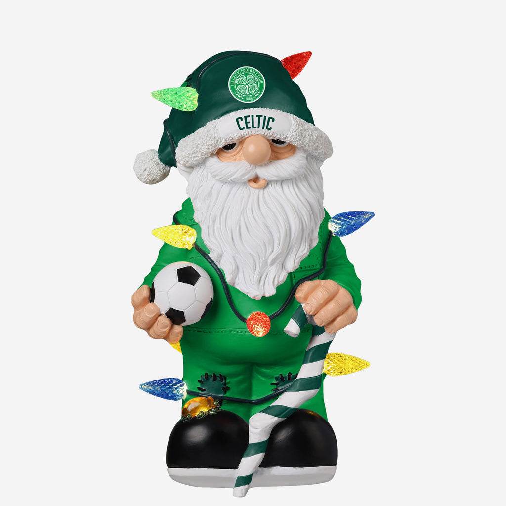 Celtic FC Light Up Christmas Gnome FOCO - FOCO.com | UK & IRE