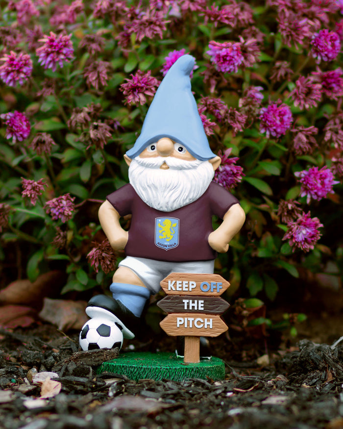 Aston Villa FC Keep Off The Pitch Gnome FOCO - FOCO.com | UK & IRE