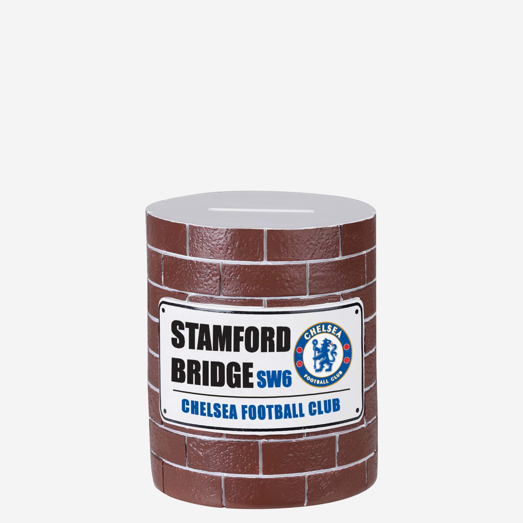 Chelsea FC Brick Wall Money Box FOCO - FOCO.com | UK & IRE
