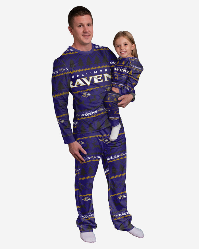 Baltimore Ravens Family Holiday Pyjamas FOCO S - FOCO.com | UK & IRE