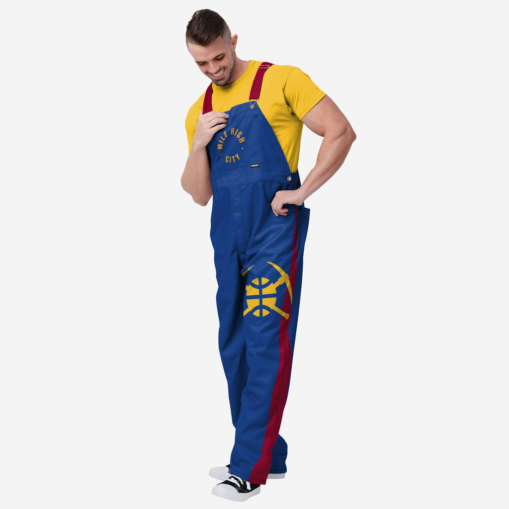 Denver Nuggets Mens Team Stripe Bib Dungarees FOCO S - FOCO.com | UK & IRE