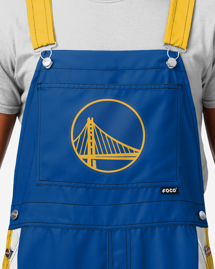 Golden State Warriors Mens Team Stripe Bib Dungarees FOCO - FOCO.com | UK & IRE