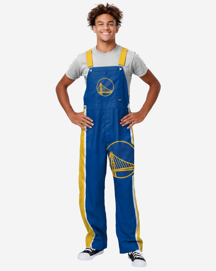 Golden State Warriors Mens Team Stripe Bib Dungarees FOCO S - FOCO.com | UK & IRE