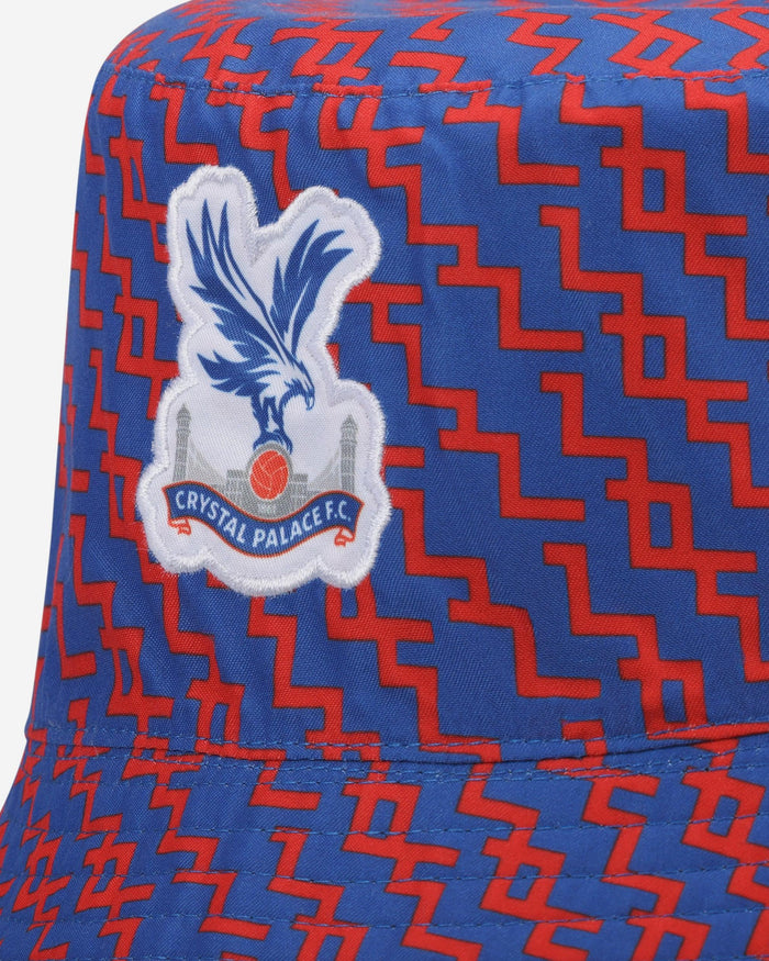 Crystal Palace FC Pixel Reversible Bucket Hat FOCO - FOCO.com | UK & IRE