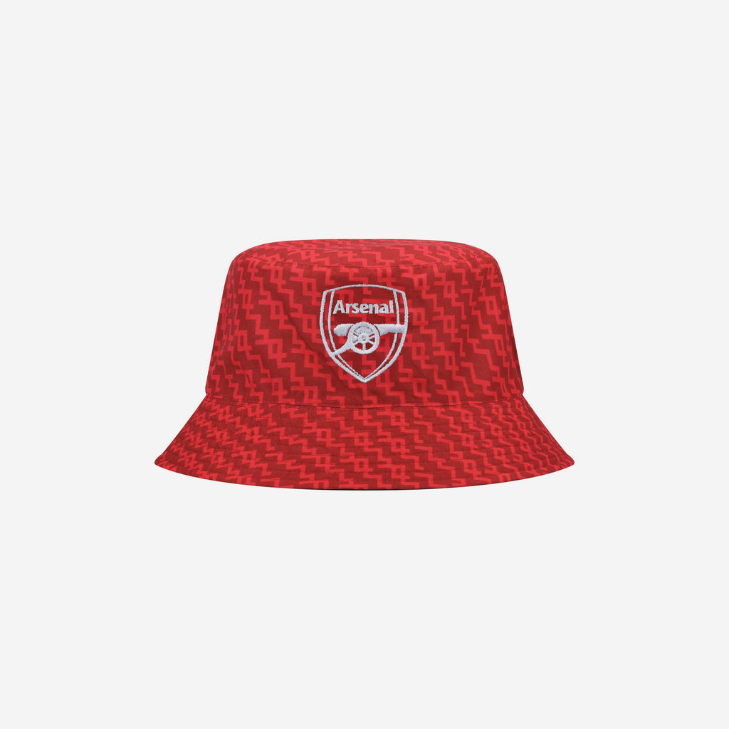 Arsenal FC Pixel Reversible Bucket Hat FOCO - FOCO.com | UK & IRE