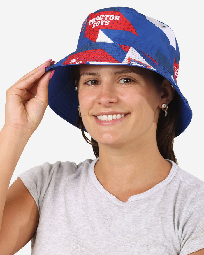 Ipswich Town FC Geo Reversible Bucket Hat FOCO - FOCO.com | UK & IRE