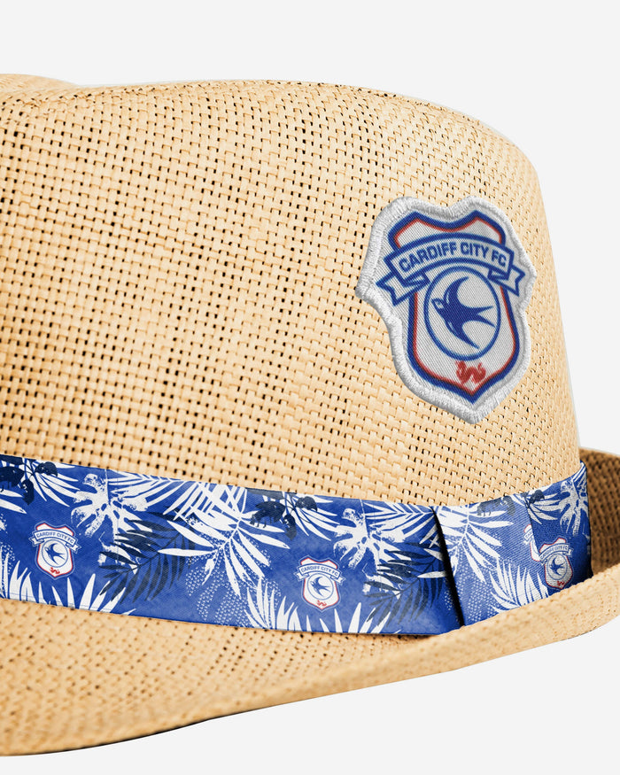 Cardiff City FC Trilby Straw Hat FOCO - FOCO.com | UK & IRE