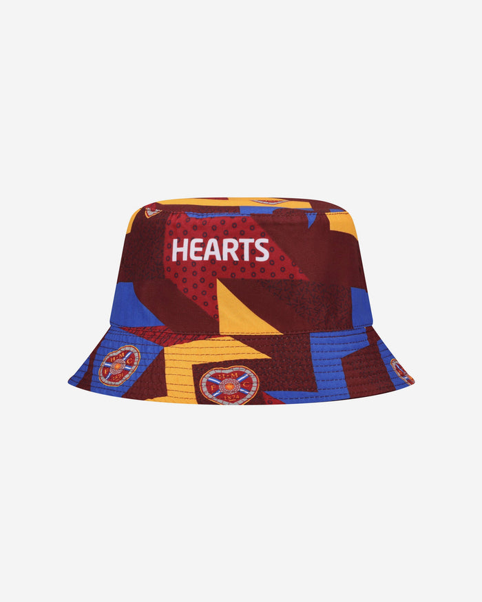 Heart of Midlothian FC Geo Reversible Bucket Hat FOCO - FOCO.com | UK & IRE
