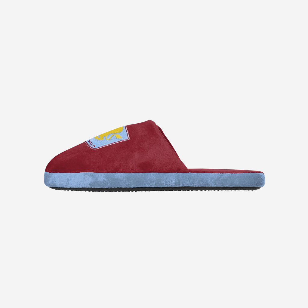 Aston Villa FC Split Colour Slide Slipper FOCO S - FOCO.com | UK & IRE