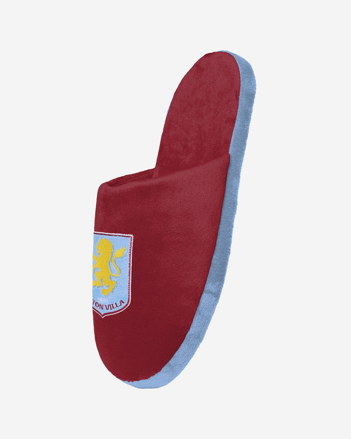 Aston Villa FC Split Colour Slide Slipper FOCO - FOCO.com | UK & IRE