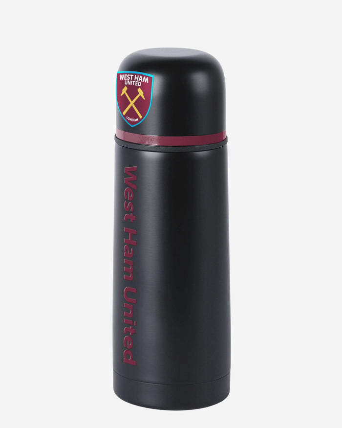 West Ham United FC Crest Thermal Flask FOCO - FOCO.com | UK & IRE