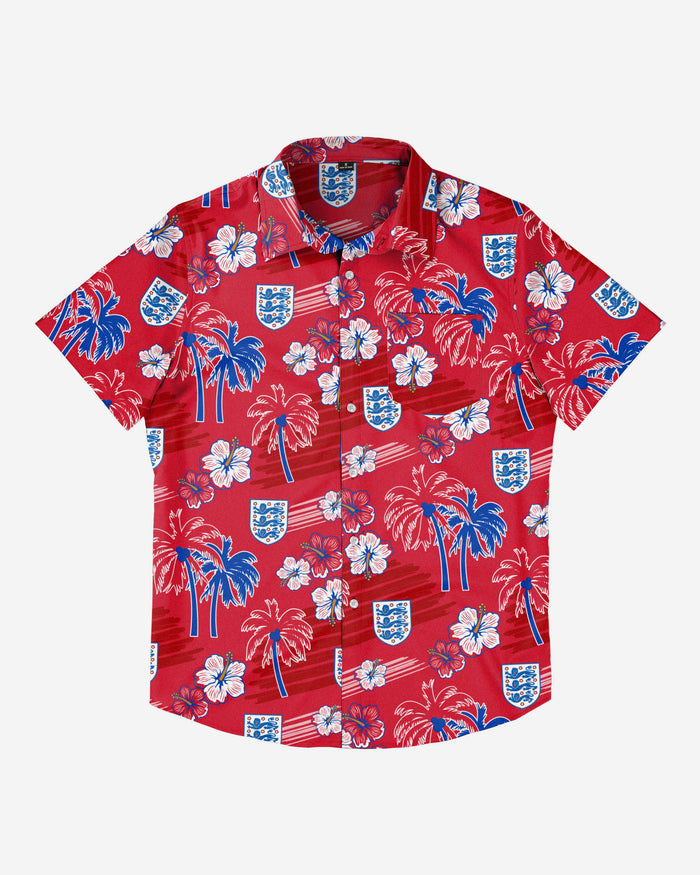 England Islander Tropical Button Up Shirt FOCO - FOCO.com | UK & IRE