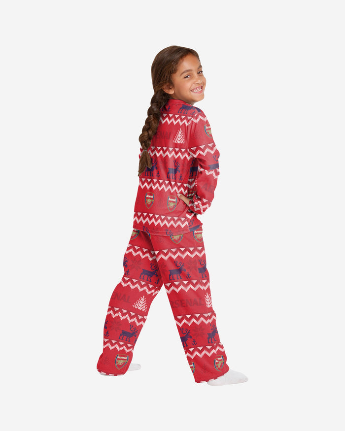 Arsenal FC Youth Ugly Pattern Family Holiday Pyjamas FOCO - FOCO.com | UK & IRE