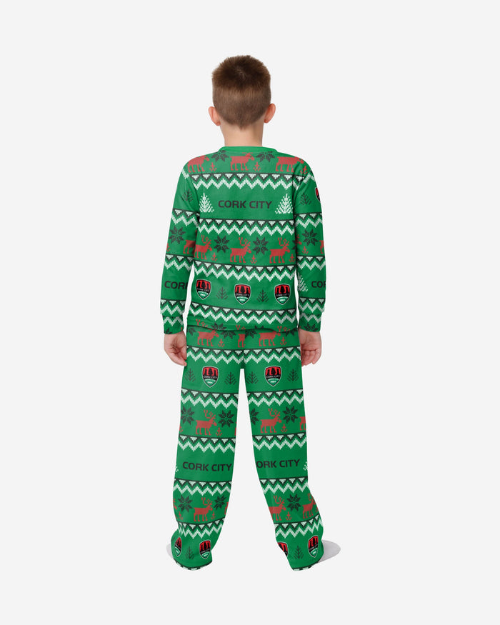 Cork City FC Youth Ugly Pattern Family Holiday Pyjamas FOCO - FOCO.com | UK & IRE