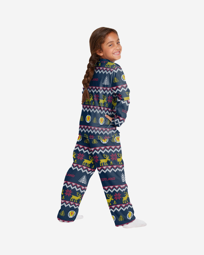 Scotland Youth Ugly Pattern Family Holiday Pyjamas FOCO - FOCO.com | UK & IRE