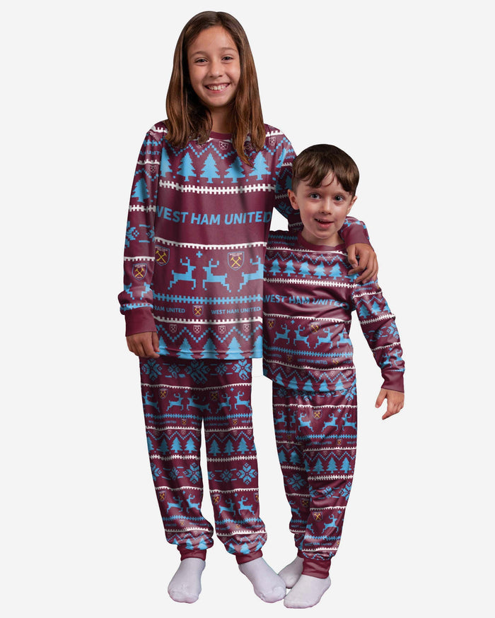 West Ham United FC Youth Family Holiday Pyjamas FOCO 4 - FOCO.com | UK & IRE
