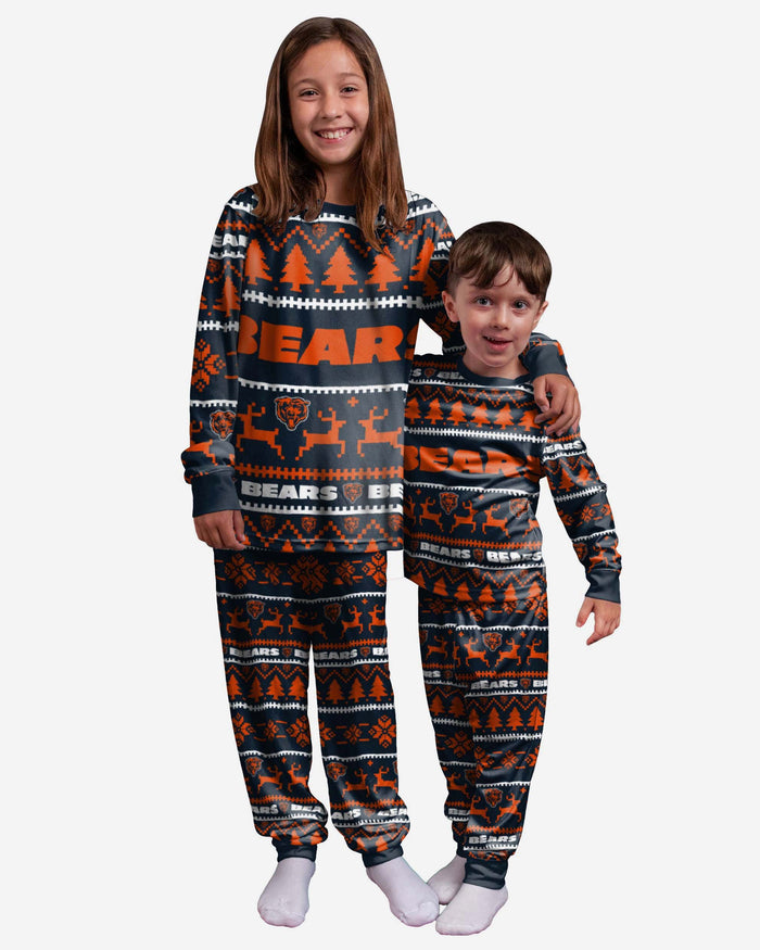 Chicago Bears Youth Family Holiday Pyjamas FOCO 4 - FOCO.com | UK & IRE