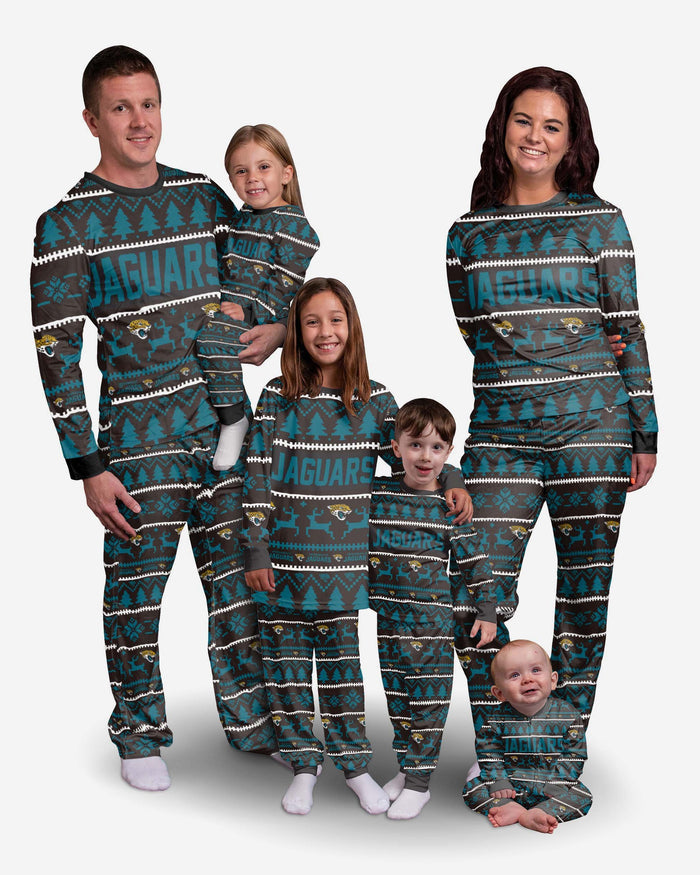 Jacksonville Jaguars Youth Family Holiday Pyjamas FOCO - FOCO.com | UK & IRE