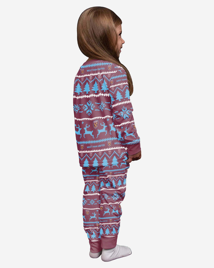 West Ham United FC Toddler Family Holiday Pyjamas FOCO - FOCO.com | UK & IRE