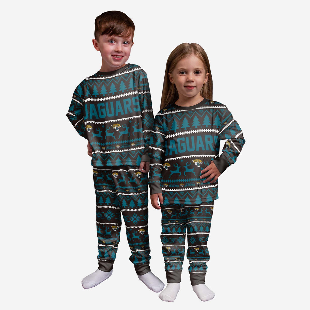 Jacksonville Jaguars Toddler Family Holiday Pyjamas FOCO 2Y - FOCO.com | UK & IRE