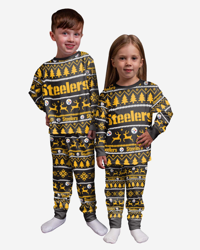 Pittsburgh Steelers Toddler Family Holiday Pyjamas FOCO 2Y - FOCO.com | UK & IRE