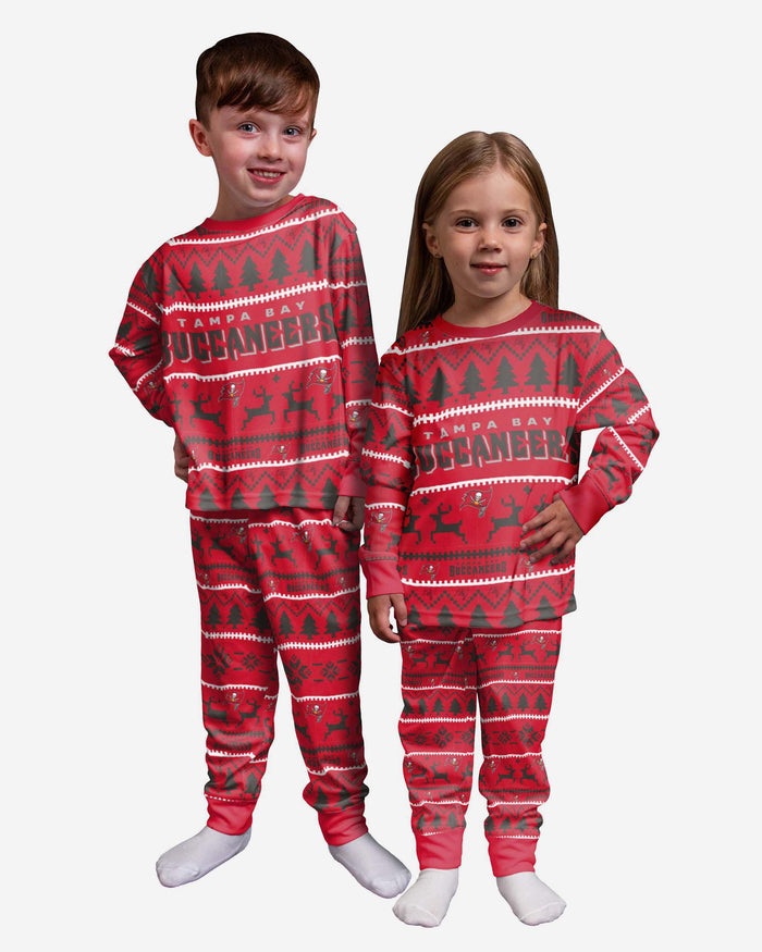 Tampa Bay Buccaneers Toddler Family Holiday Pyjamas FOCO 2Y - FOCO.com | UK & IRE