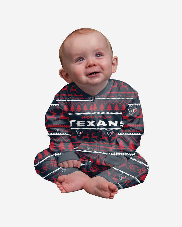 Houston Texans Infant Family Holiday Pyjamas FOCO 12M - FOCO.com | UK & IRE