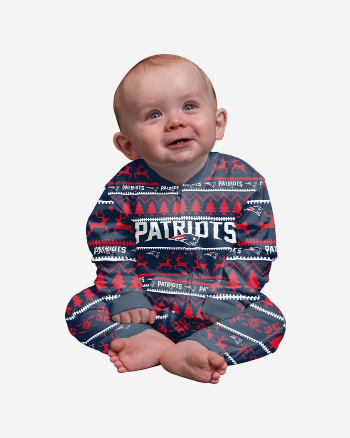 New England Patriots Infant Family Holiday Pyjamas FOCO 12M - FOCO.com | UK & IRE