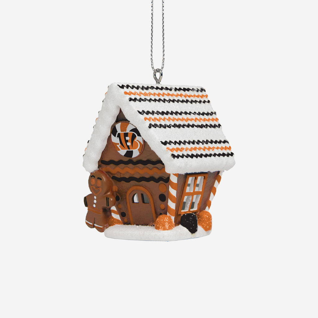 Cincinnati Bengals Gingerbread House Ornament FOCO - FOCO.com | UK & IRE