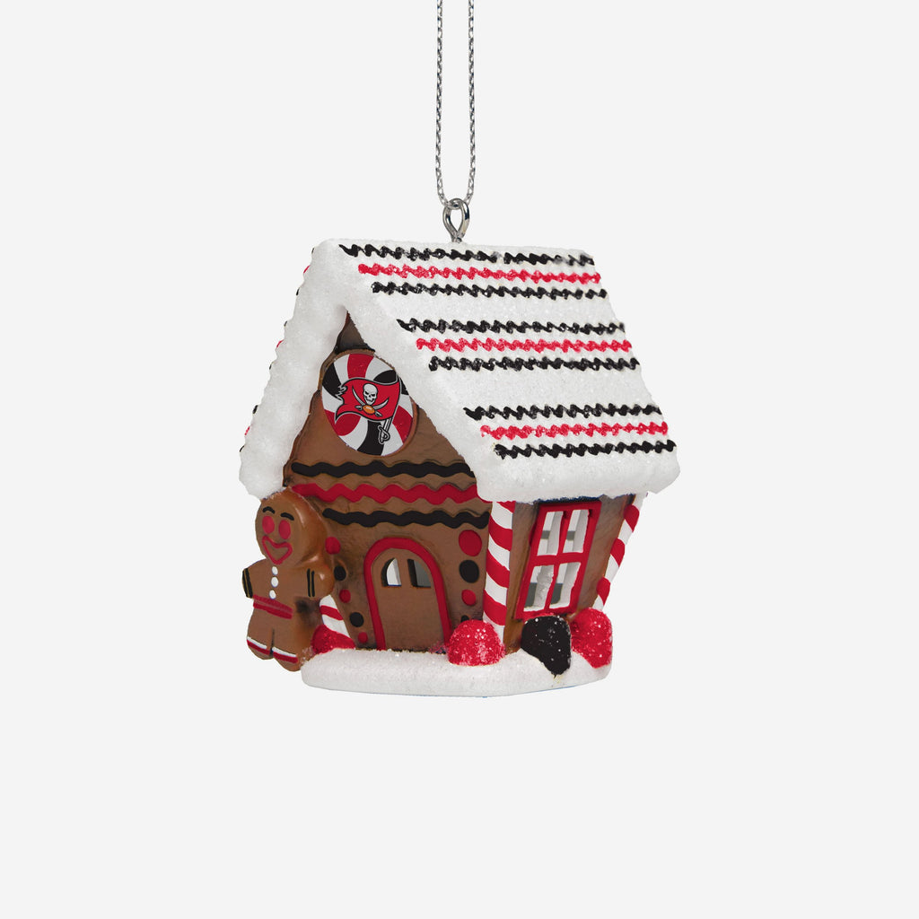 Tampa Bay Buccaneers Gingerbread House Ornament FOCO - FOCO.com | UK & IRE