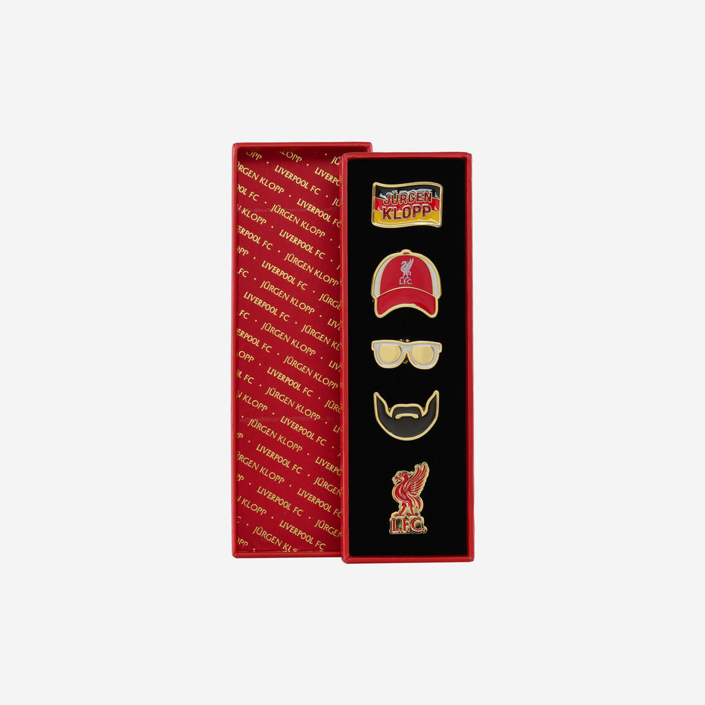 Jurgen Klopp Liverpool FC 5 Piece Badge Set FOCO - FOCO.com | UK & IRE