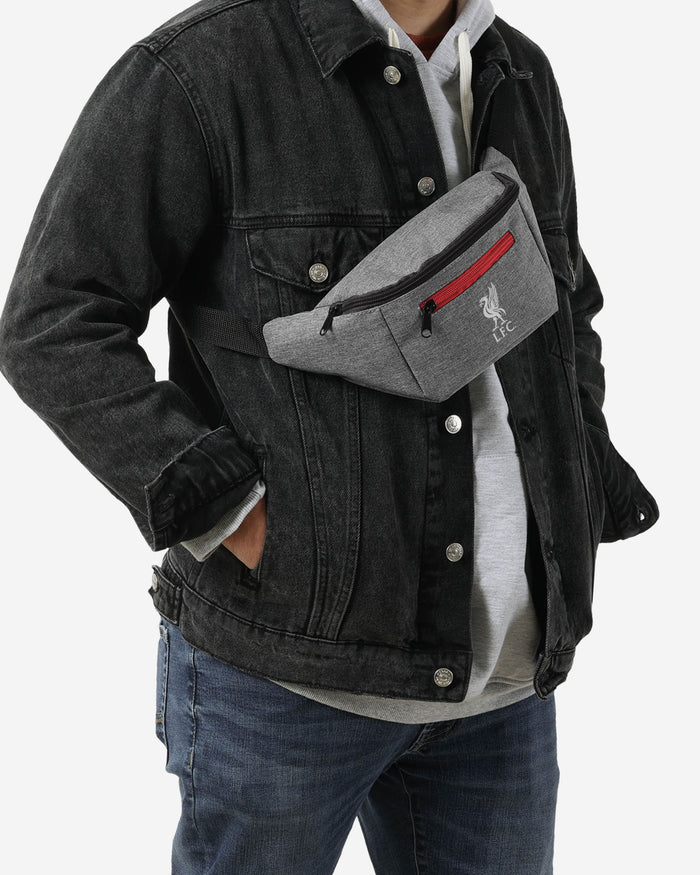Liverpool FC Grey Bum Bag FOCO - FOCO.com | UK & IRE