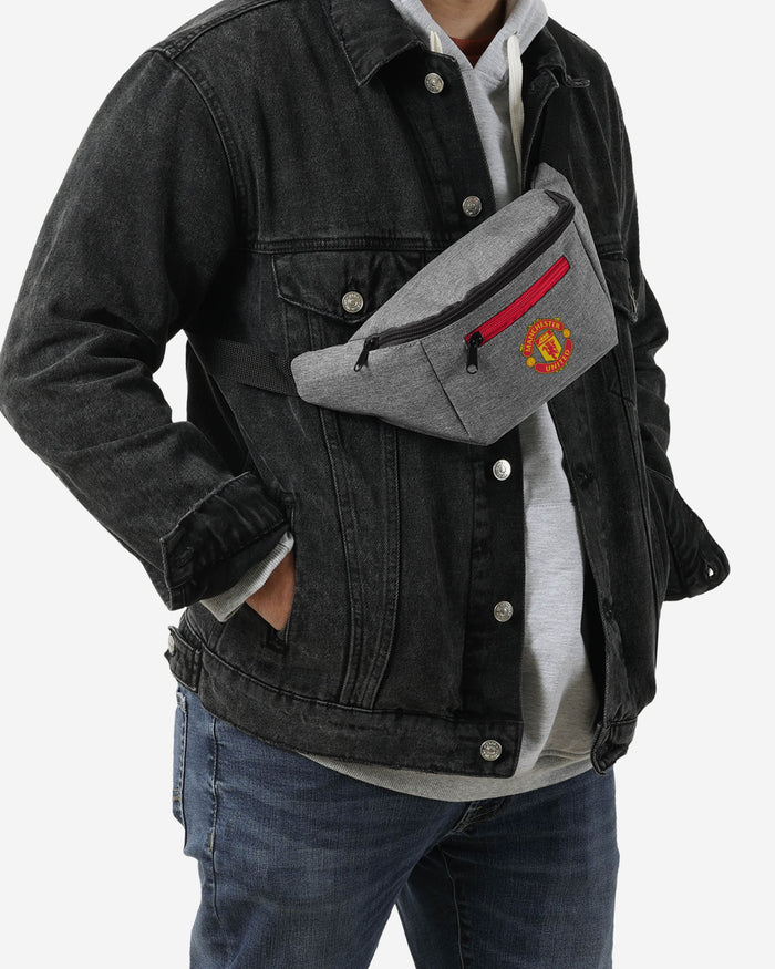 Manchester United FC Grey Bum Bag FOCO - FOCO.com | UK & IRE