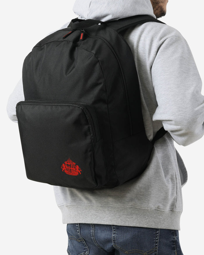 Sunderland AFC Black Recycled Backpack FOCO - FOCO.com | UK & IRE