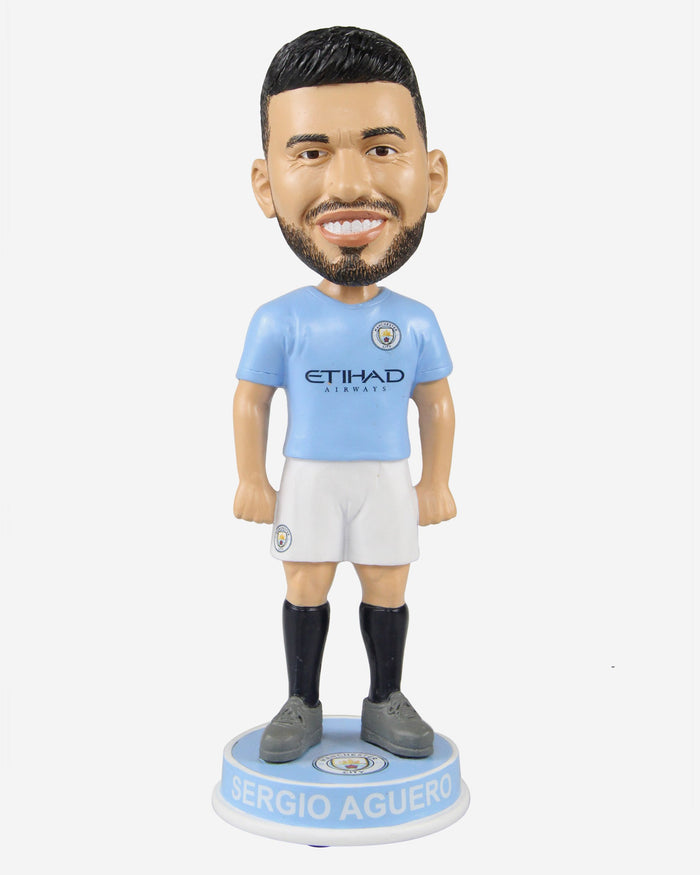 Sergio Aguero Manchester City FC Bobblehead FOCO - FOCO.com | UK & IRE