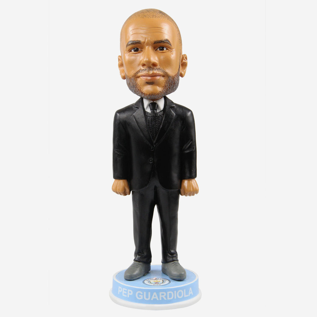 Pep Guardiola Manchester City FC Bobblehead FOCO - FOCO.com | UK & IRE